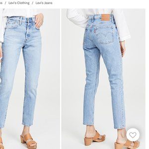 Levis 501 Denim Light Wash jeans